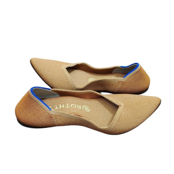 Rothy's The Point Women's Size 8 US Marigold Pointed Toe Slip On Flats Shoes - Picture 6 of 12